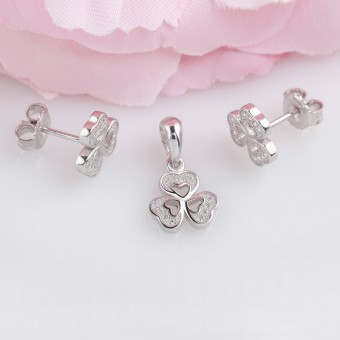 Bộ trang sức bạc Duzy Flower 