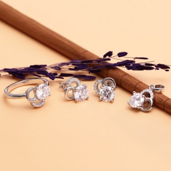  Bộ trang sức bạc Felling Love     