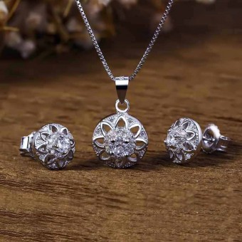Bộ trang sức bạc For You