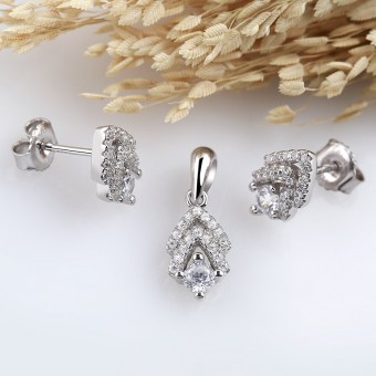 Bộ trang sức bạc Hinxe Love