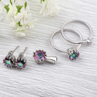 Bộ trang sức bạc Kim Color