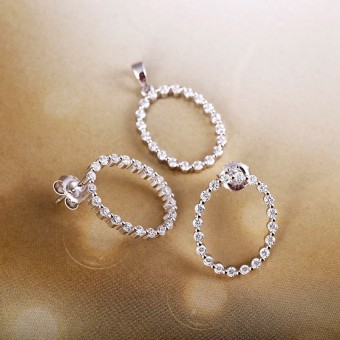 Bộ trang sức bạc LeeSin Love   