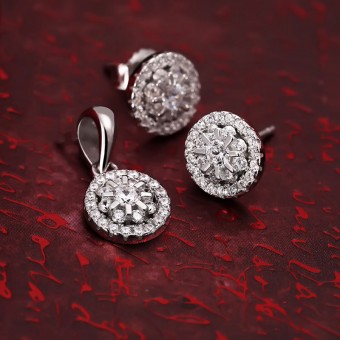  Bộ trang sức bạc Lucian Love   