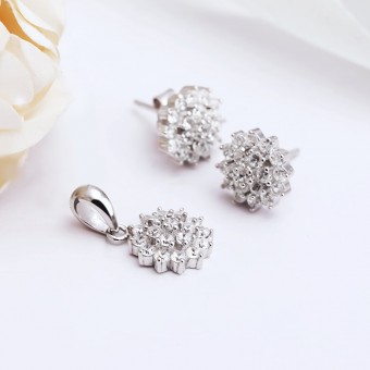 Bộ trang sức bạc Lulu Love   