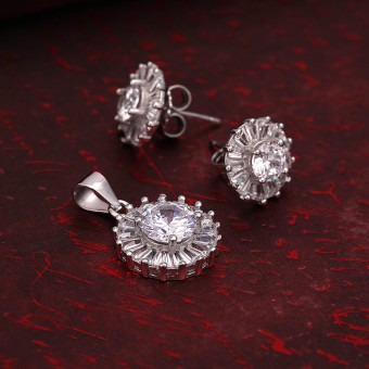 Bộ trang sức bạc Malzahar Love   