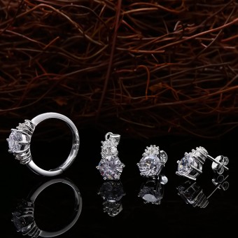 Bộ trang sức bạc Secret