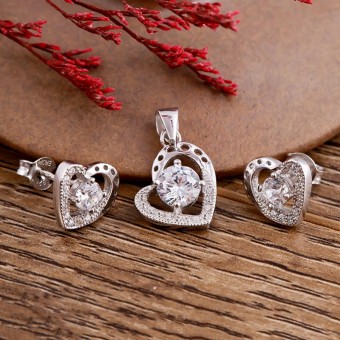 Bộ trang sức bạc Sunny Like      