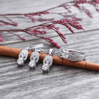 Bộ trang sức bạc The Best Gift 