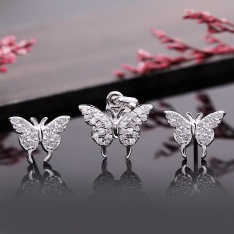  Bộ trang sức bạc Xandra Like     