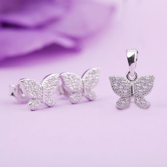 Bộ trang sức bạc Yi Love 