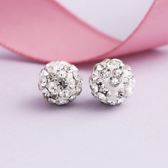 Bông tai bạc Charm Love