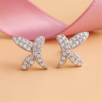 Bông tai bạc Nami Love