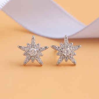 Bông tai bạc Ponny Star