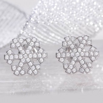 Bông tai bạc Special Snowflakes