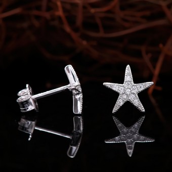 Bông tai bạc Vivi Star