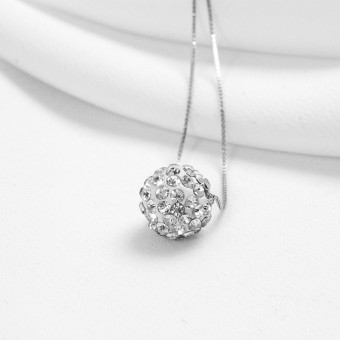 Dây chuyền bạc Snowball