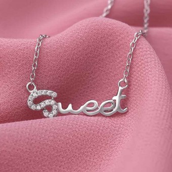 Dây chuyền bạc Sweet