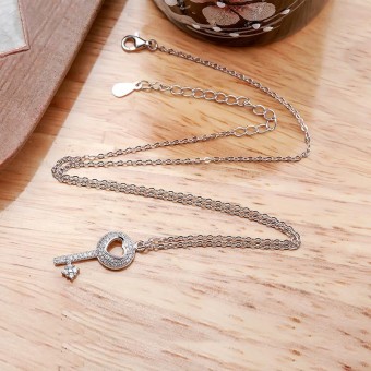 Dây chuyền bạc Xandra