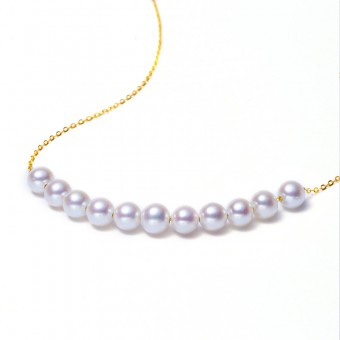 Dây chuyền vàng 18k ngọc trai Believed In 