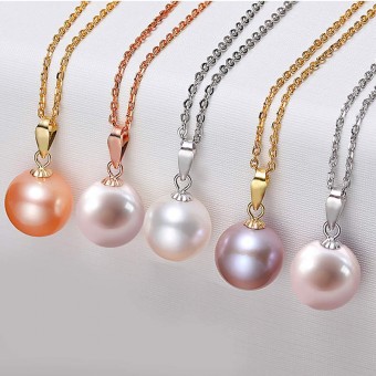 Dây chuyền vàng 18k ngọc trai Celebrate Love 