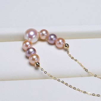 Dây chuyền vàng 18k ngọc trai Juni