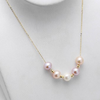 Dây chuyền ngọc trai 7-8mm Safia