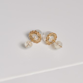 Bông tai Alistar Love size 6-7mm