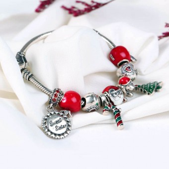 Lắc tay bạc Pandora Noel