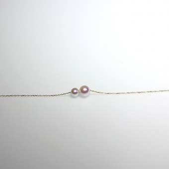 Lắc tay vàng 18k ngọc trai  Akoya Godi 
