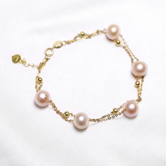 Lắc tay ngọc trai 6-7mm Loli