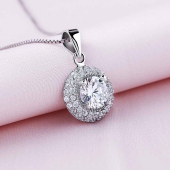 Mặt dây chuyền bạc Love The Country