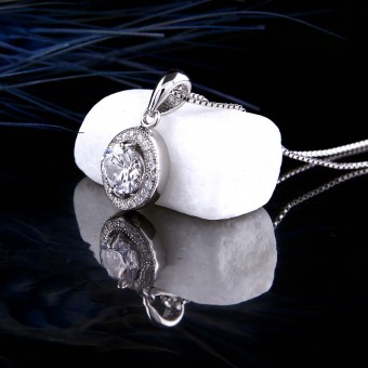 Mặt dây chuyền bạc Amazing Love