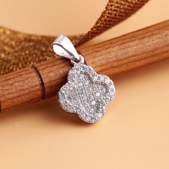 Mặt dây chuyền bạc Barrey Flower