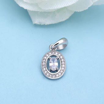 Mặt dây chuyền bạc Beauty Elip