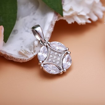 Mặt dây chuyền bạc Circles Of Love