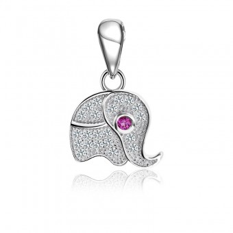 Mặt dây chuyền bạc Elephant