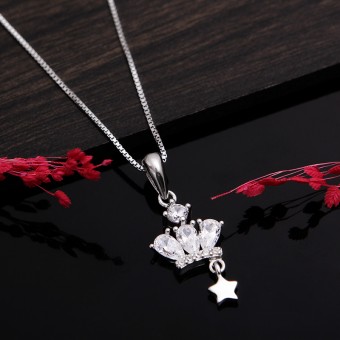Mặt dây chuyền bạc Elise Love   