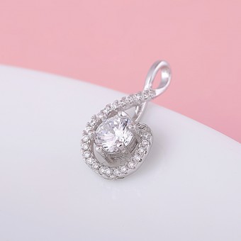 Mặt dây chuyền bạc Giselle