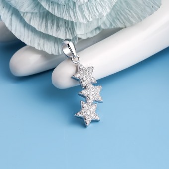 Mặt dây chuyền bạc Happy Star