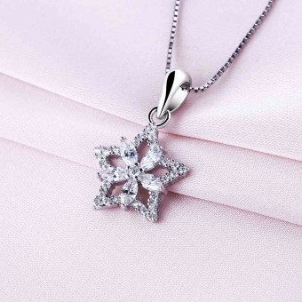 Mặt dây chuyền bạc His Love