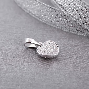 Mặt dây chuyền bạc Leona Love