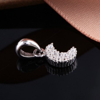 Mặt dây chuyền bạc Little Moon