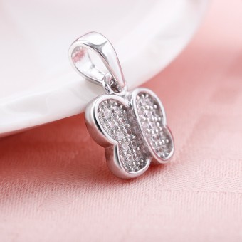 Mặt dây chuyền bạc Love Butterfly