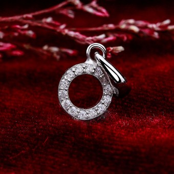 Mặt dây chuyền bạc Lovely Circle