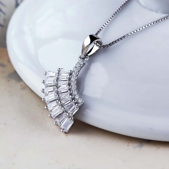 Mặt dây chuyền bạc Lovely Dress