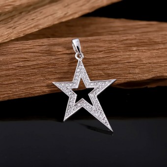 Mặt dây chuyền bạc Lovely Star