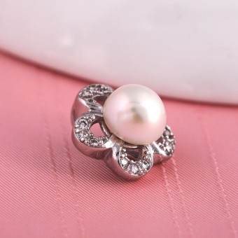 Mặt dây chuyền bạc ngọc trai Bertha