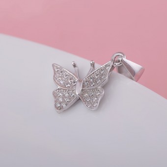  Mặt dây chuyền bạc Nunu Love    