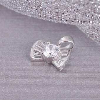 Mặt dây chuyền bạc Pretty Bow