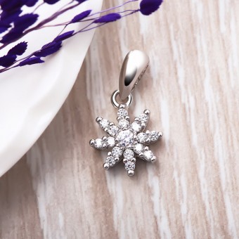 Mặt dây chuyền bạc Sallin Flower